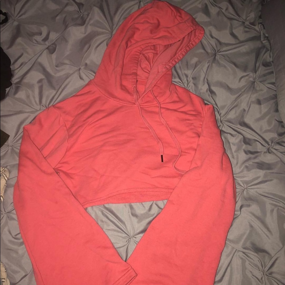 Crop top hoodie